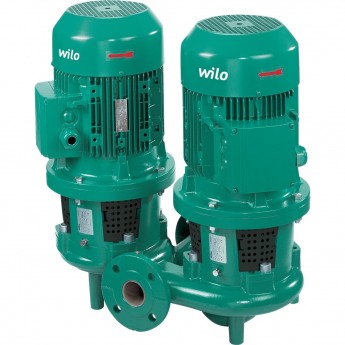 Циркуляционный насос с сухим ротором в исполнении INLINE с фланцевым соединением WILO CRONOTWIN-DL 200/335-37/4